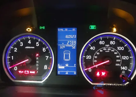 2011 Honda Cr-V Ex-L z USA, uszkodzony, nr VIN 5J6RE4H79BL065927